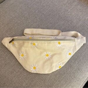 Sunflower Embroidered Fanny Pack